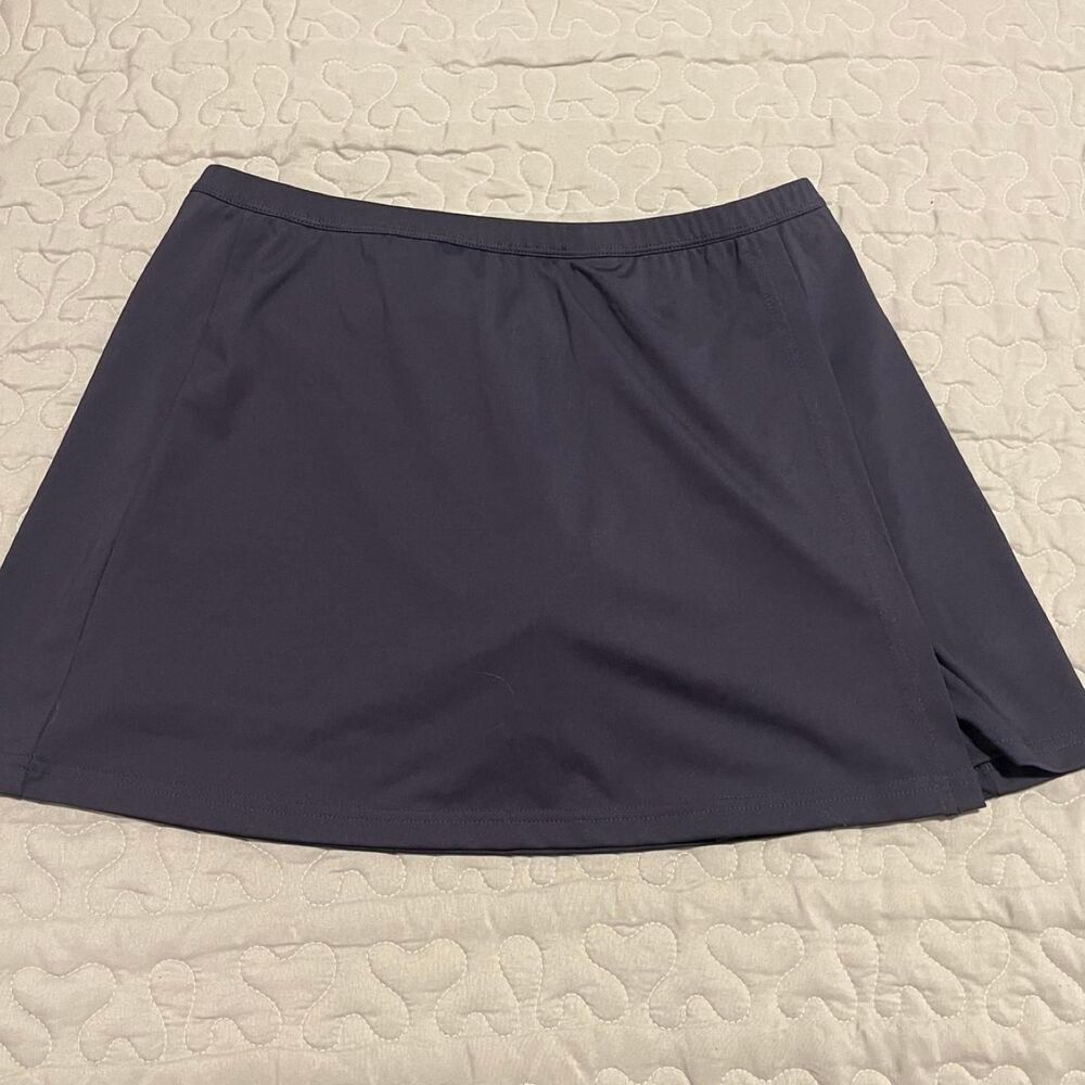 Bolle Women's M tennis pickleball skirt Navy and Blue